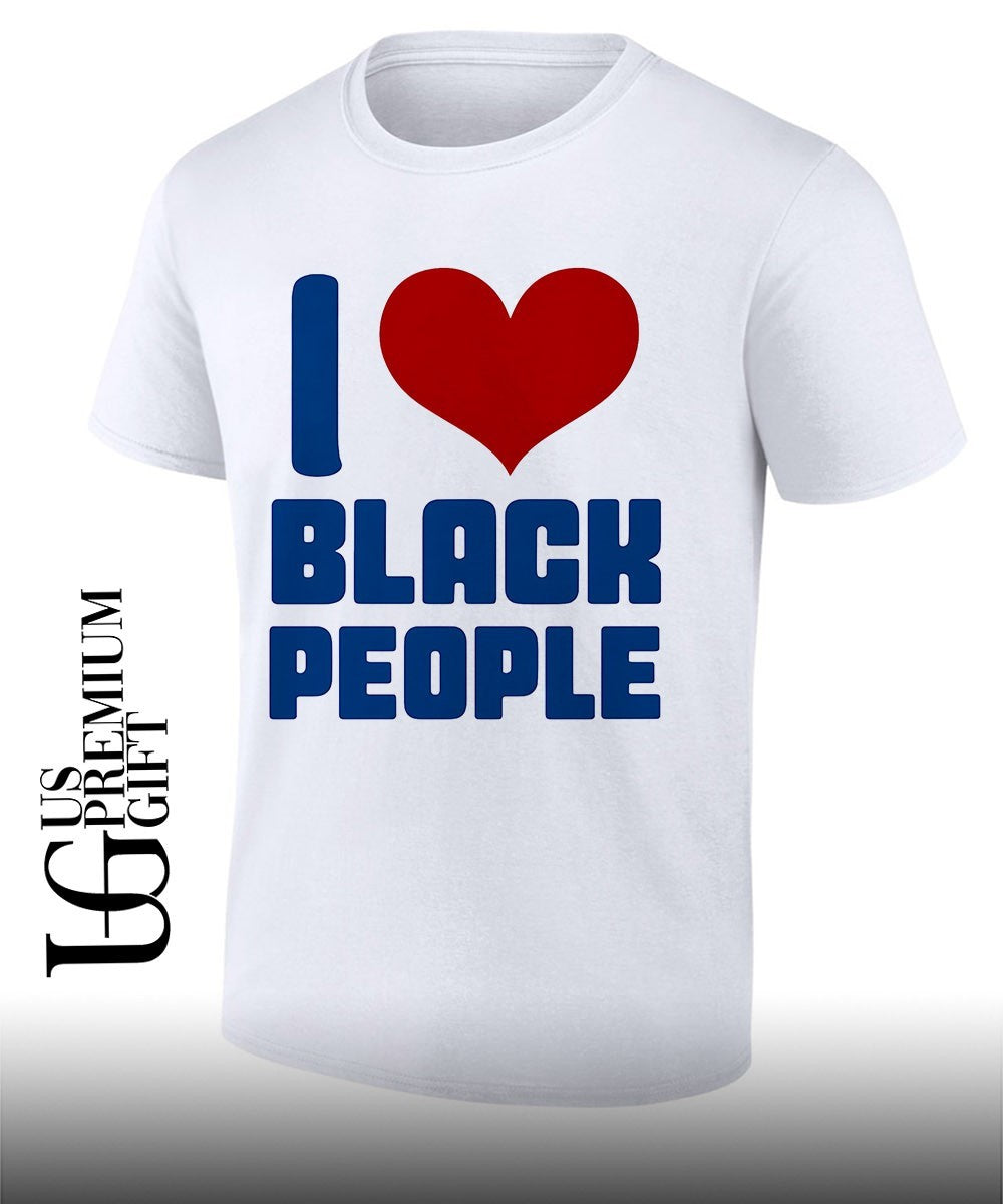 Bre Scullark I love black people shirt Unisex T-shirt, Sweatshirt, Hoodie, Long Sleeve Tee - T-Shirt, Sweatshirt, Hoodie