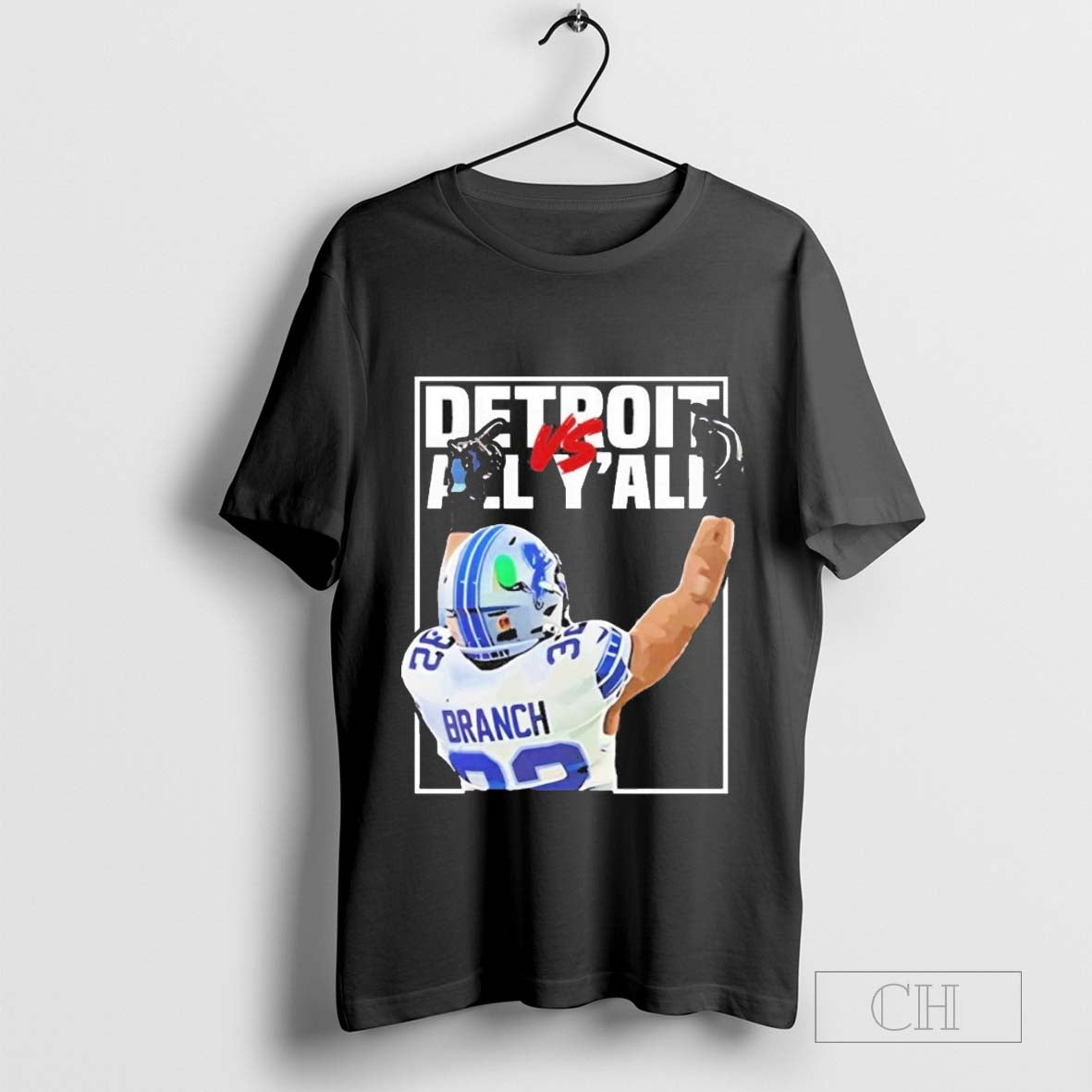 Brian Branch Detroit All Yall T-Shirts, Hoodie, Sweatshirt - T-Shirt, Sweatshirt, Hoodie