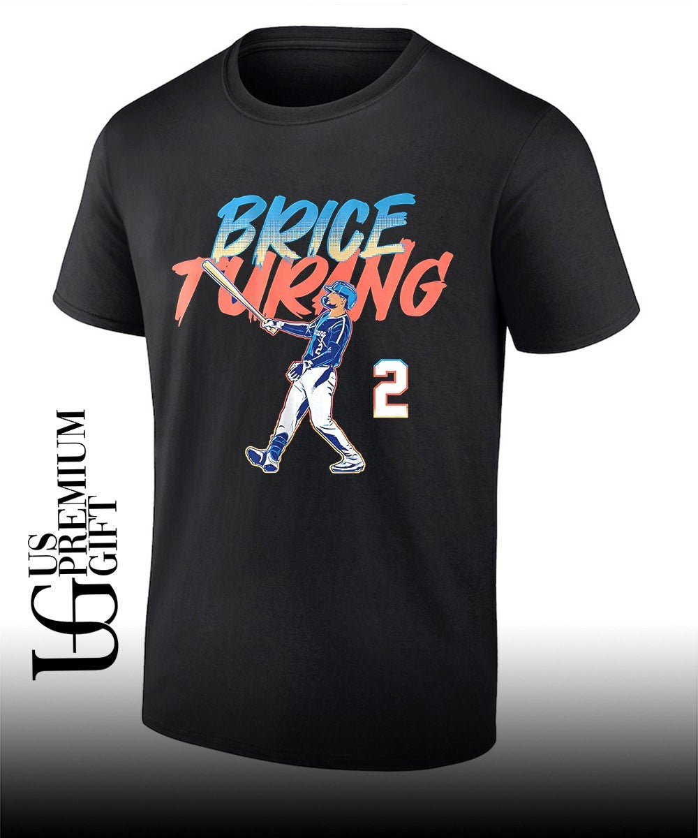 Brice Turang 2 player Milwaukee Brewers baseball Slugger Swing shirt Unisex T-shirt, Sweatshirt, Hoodie, Long Sleeve Tee - T-Shirt, Sweatshirt, Hoodie