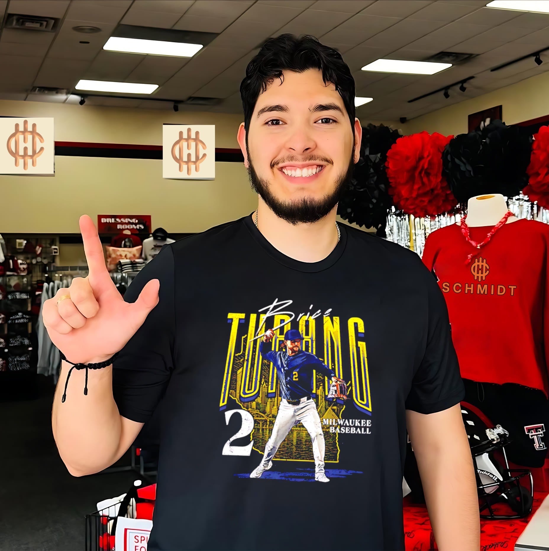 Brice Turang Milwaukee Brewers Player State signature shirt Unisex T-shirt, Sweatshirt, Hoodie, Long Sleeve Tee - T-Shirt, Sweatshirt, Hoodie