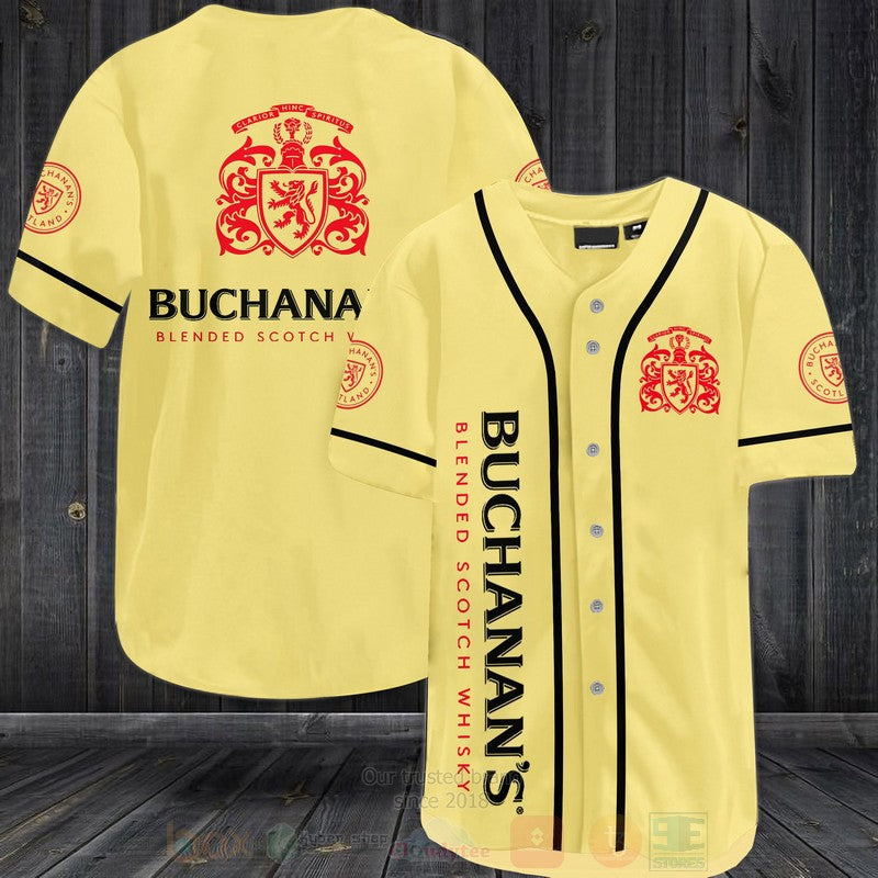 FASHION Buchanans Blended Scotch Whisky Baseball Jerseys Botton Shirt Unisex T-shirt, Sweatshirt, Hoodie, Long Sleeve Tee - T-Shirt, Sweatshirt, Hoodie