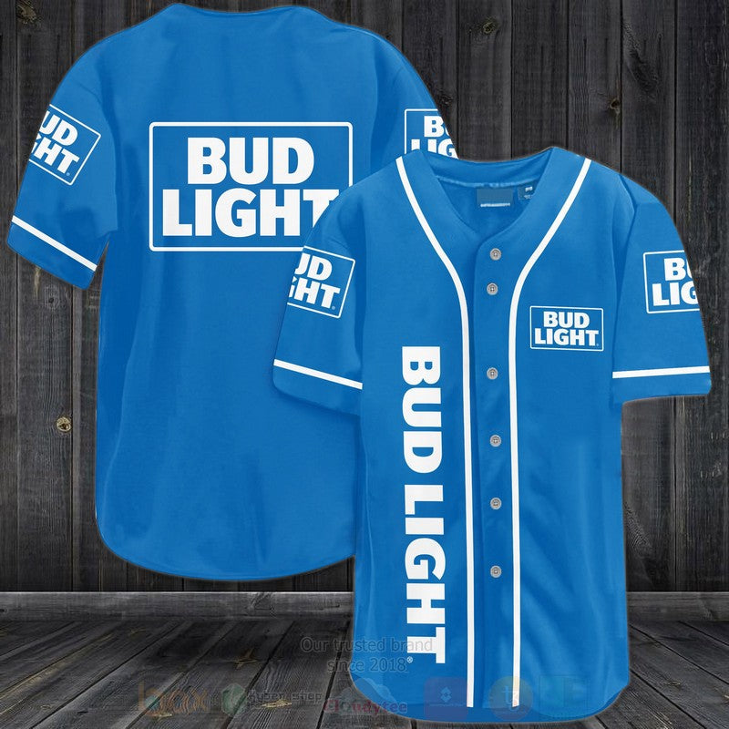FASHION Bud Light Baseball Jerseys Botton Shirt Unisex T-shirt, Sweatshirt, Hoodie, Long Sleeve Tee - T-Shirt, Sweatshirt, Hoodie