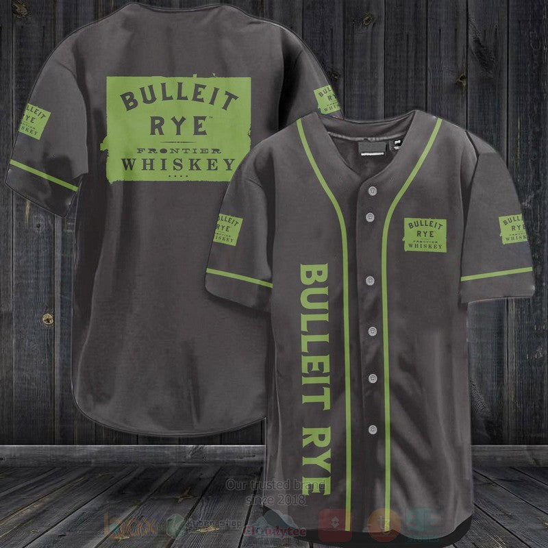 FASHION Bulleit Rye Whiskey Baseball Jerseys Botton Shirt Unisex T-shirt, Sweatshirt, Hoodie, Long Sleeve Tee - T-Shirt, Sweatshirt, Hoodie
