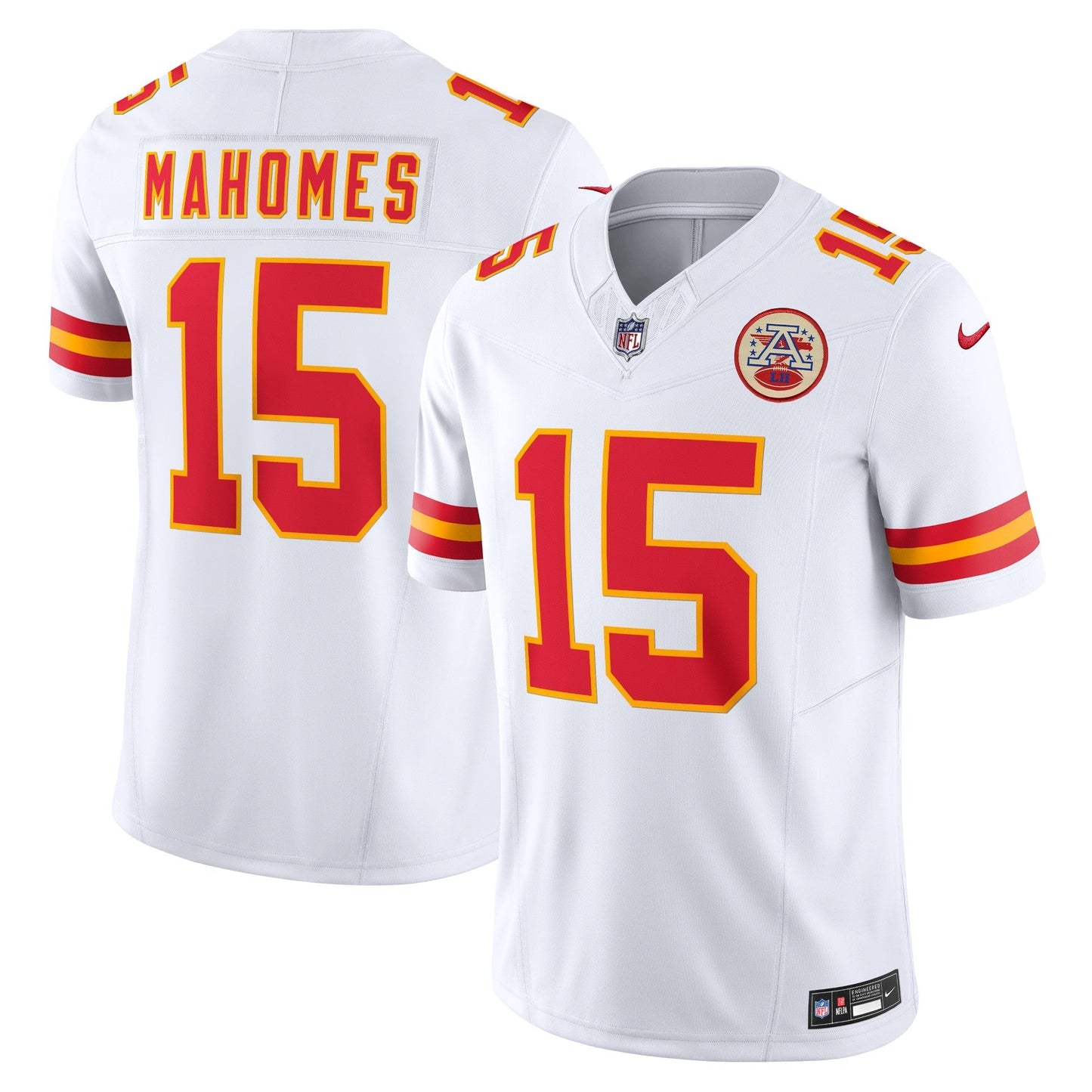 Kansas City Chiefs Patrick Mahomes White Vapor F.U.S.E. Limited Jersey football jersey product view 1