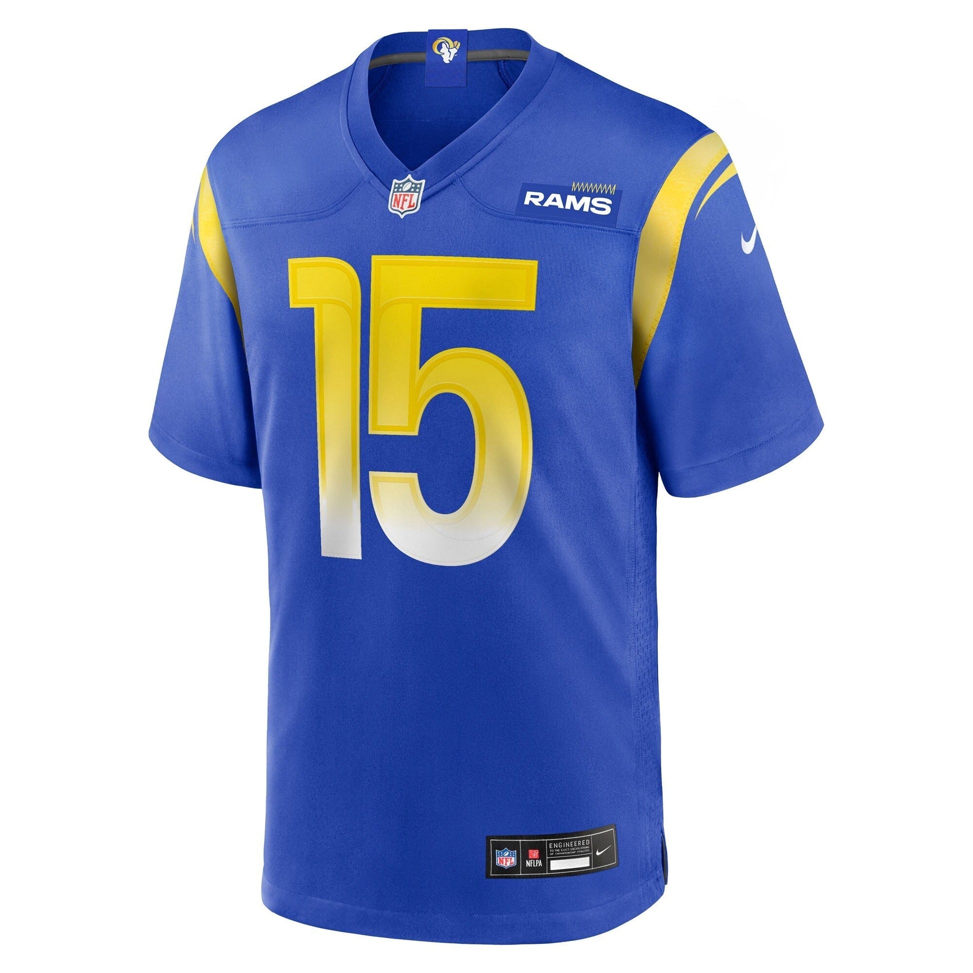 Los Angeles Rams Konata Mumpfield Royal Team Game Jersey football jersey product view 2