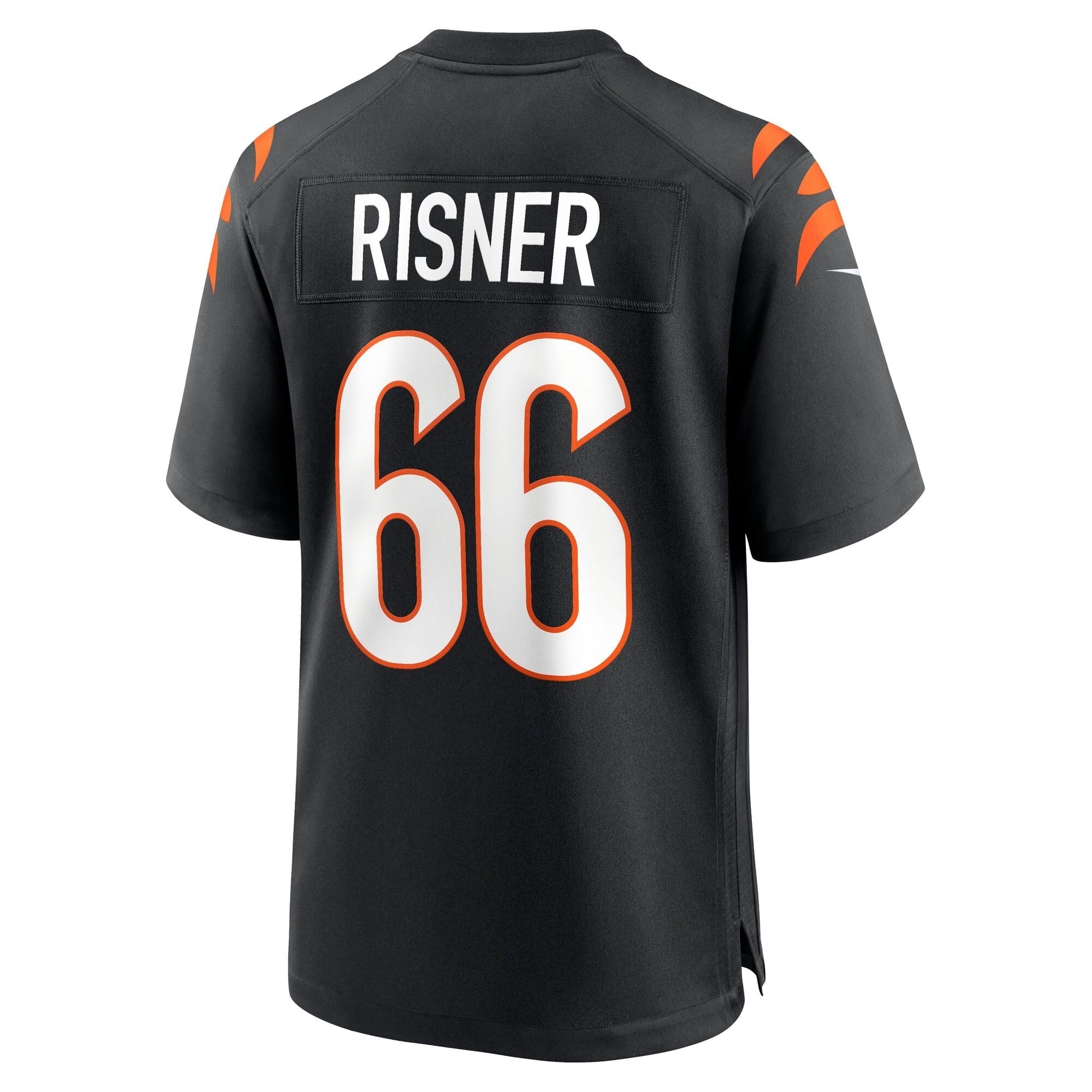 Cincinnati Bengals Dalton Risner Black Team Game Jersey football jersey product view 2