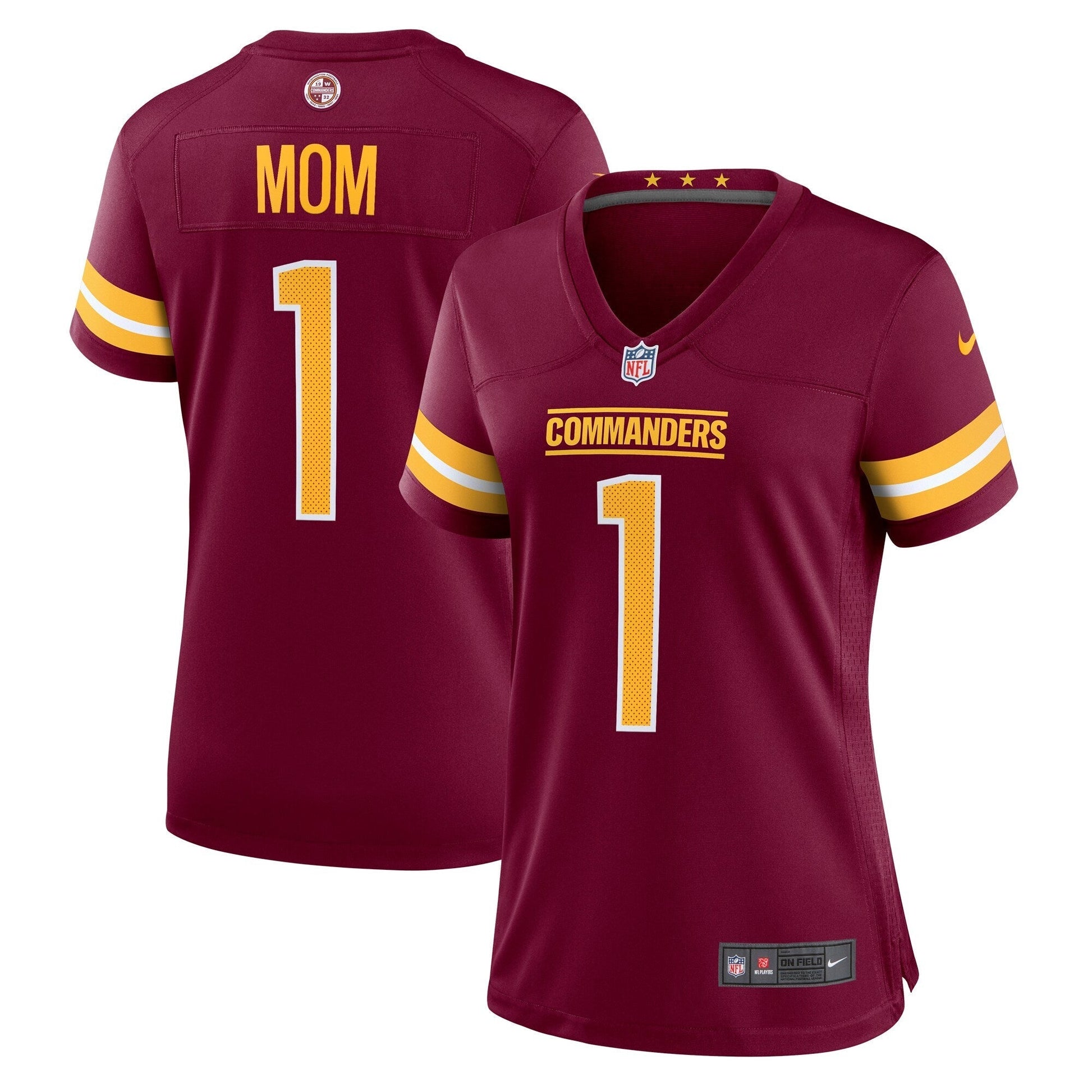 Arizona Cardinals White Custom Game Jersey football jersey product view 1