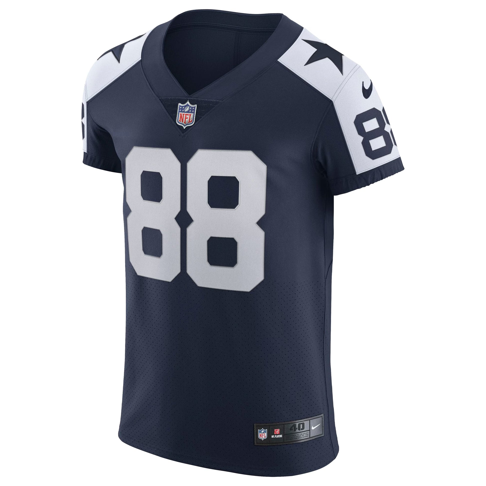 Dallas Cowboys CeeDee Lamb Navy Alternate Vapor Elite Jersey football jersey product view 2