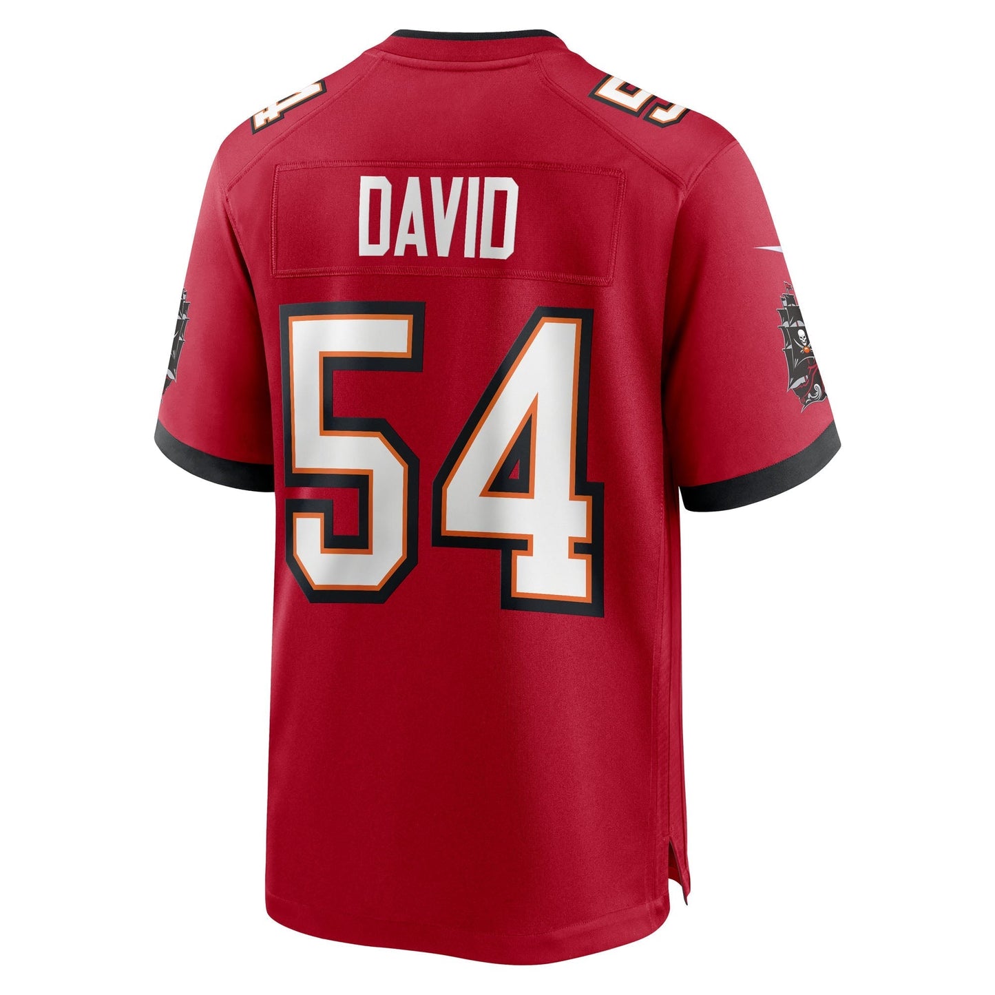 Tampa Bay Buccaneers Lavonte David Red 50th Season Team Game Jersey football jersey product view 3