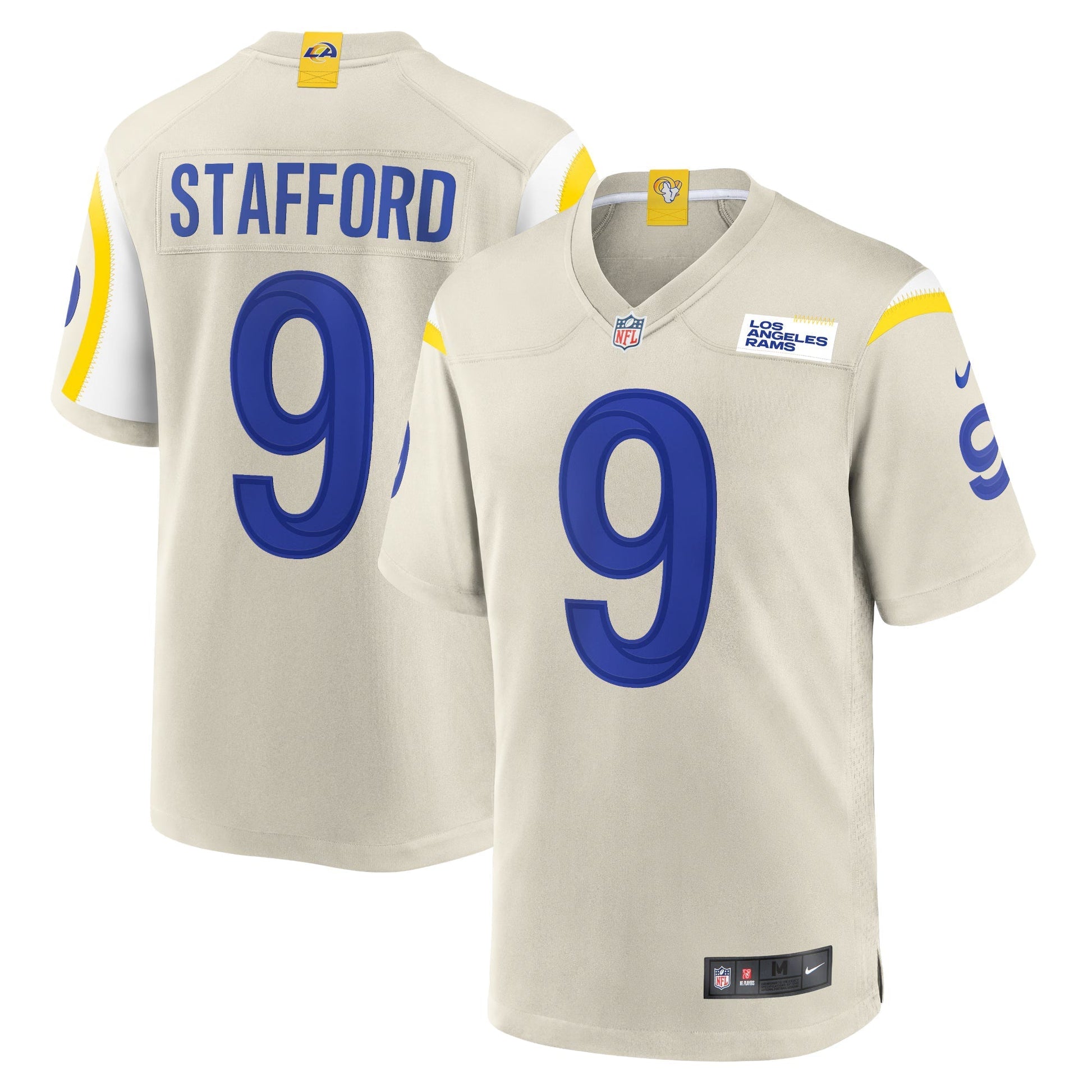 Los Angeles Rams Matthew Stafford Bone Game Jersey football jersey product view 1