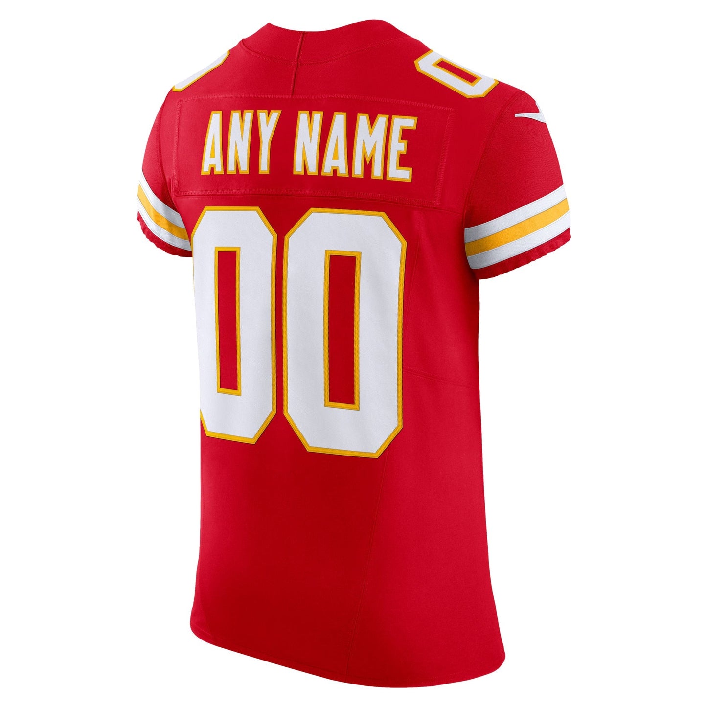 Kansas City Chiefs Red Vapor F.U.S.E. Elite Custom Jersey football jersey product view 2