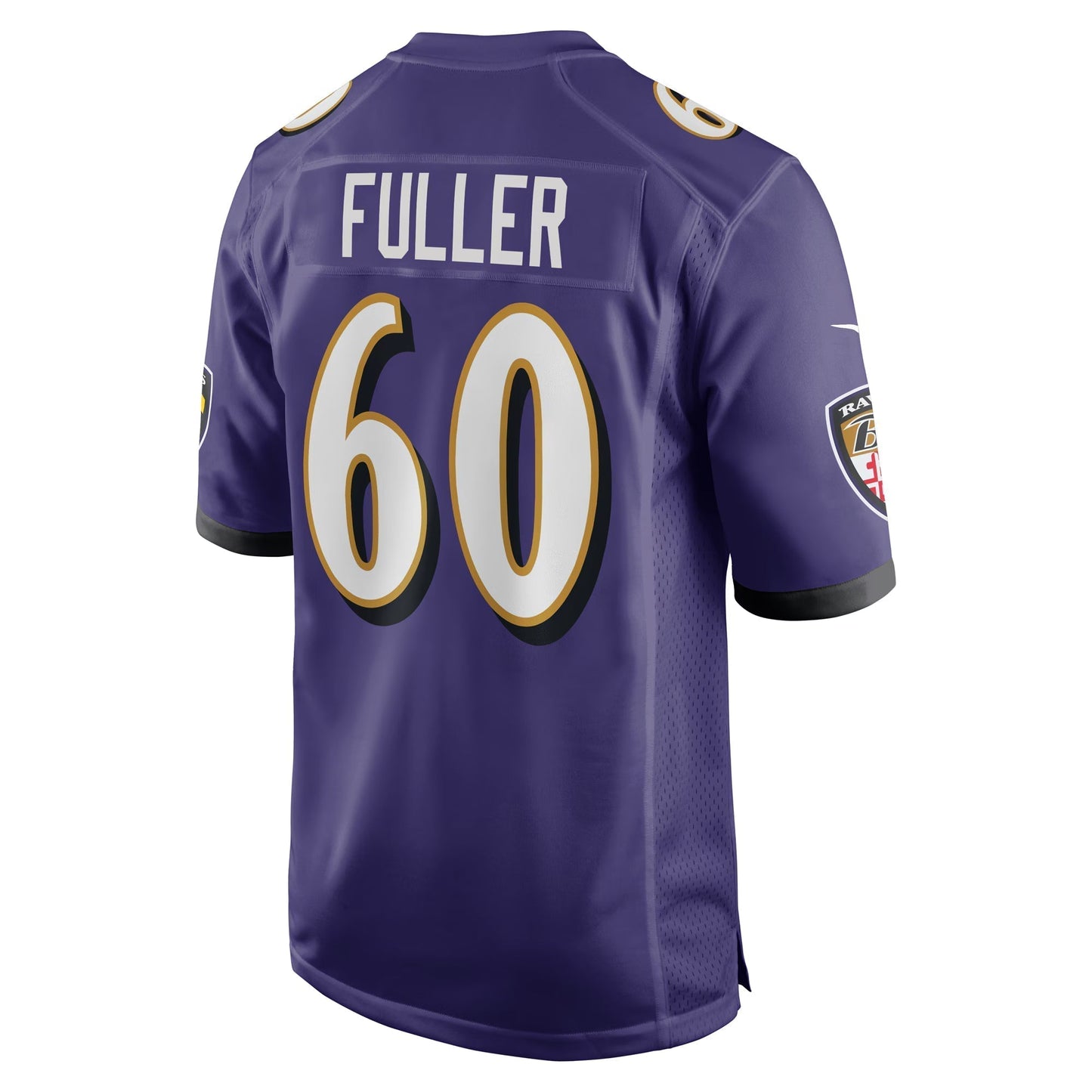 Baltimore Ravens Kyle Fuller Purple Game Jersey football jersey product view 3