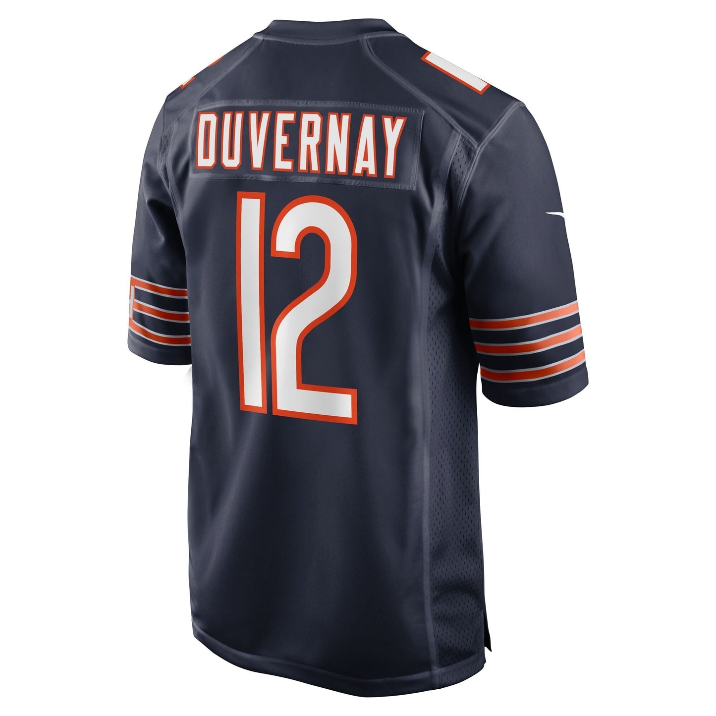 Chicago Bears Devin Duvernay Navy Team Game Jersey football jersey product view 3