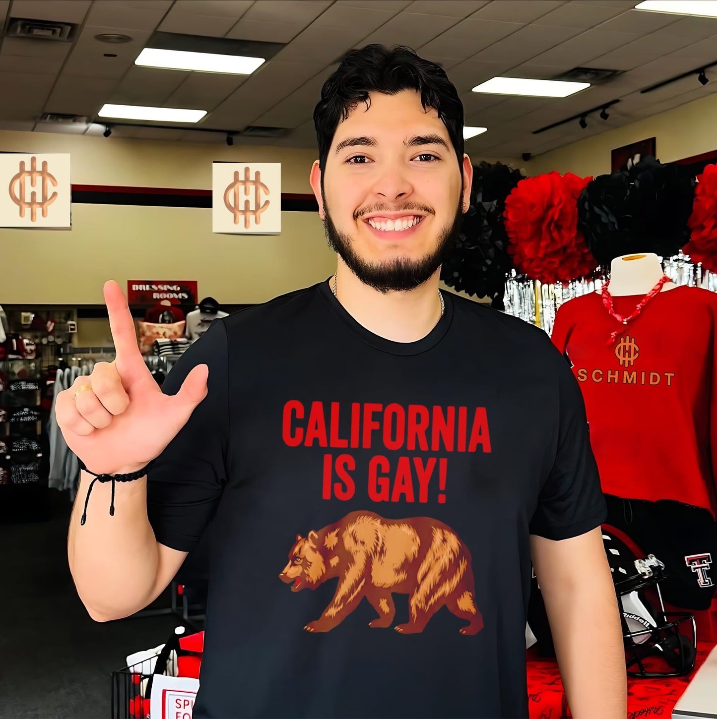 California Is Gay bear shirt Unisex T-shirt, Sweatshirt, Hoodie, Long Sleeve Tee - T-Shirt, Sweatshirt, Hoodie