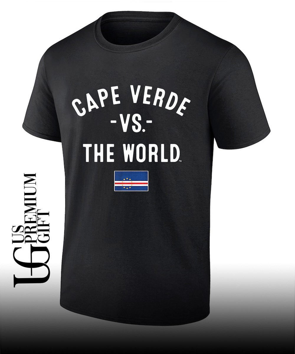 Cape Verde vs The World flag 2026 shirt Unisex T-shirt, Sweatshirt, Hoodie, Long Sleeve Tee - T-Shirt, Sweatshirt, Hoodie