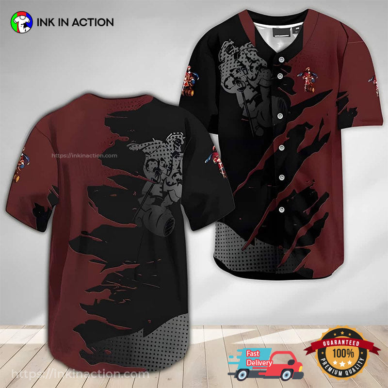 Captain Morgan Rum Metal Crack Baseball Jersey Unisex T-shirt, Sweatshirt, Hoodie, Long Sleeve Tee - T-Shirt, Sweatshirt, Hoodie