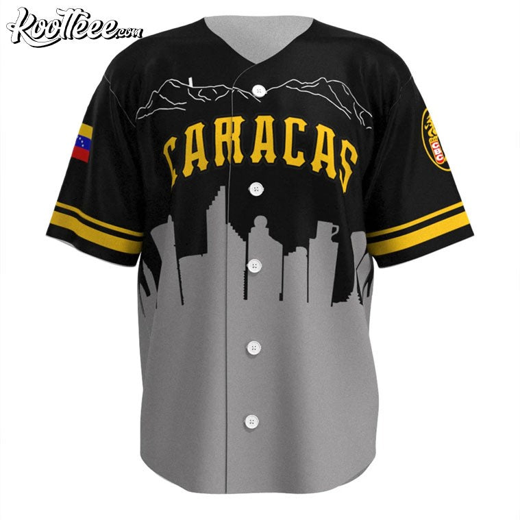 Caracas Lions Venezuela Baseball Jersey Unisex T-shirt, Sweatshirt, Hoodie, Long Sleeve Tee - T-Shirt, Sweatshirt, Hoodie