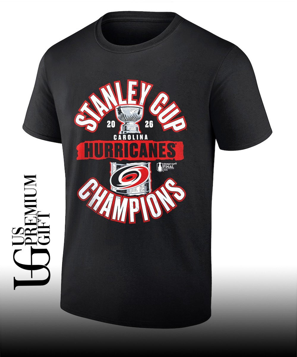 Carolina Hurricanes 2026 NHL Stanley Cup Final Champions shirt Unisex T-shirt, Sweatshirt, Hoodie, Long Sleeve Tee - T-Shirt, Sweatshirt, Hoodie