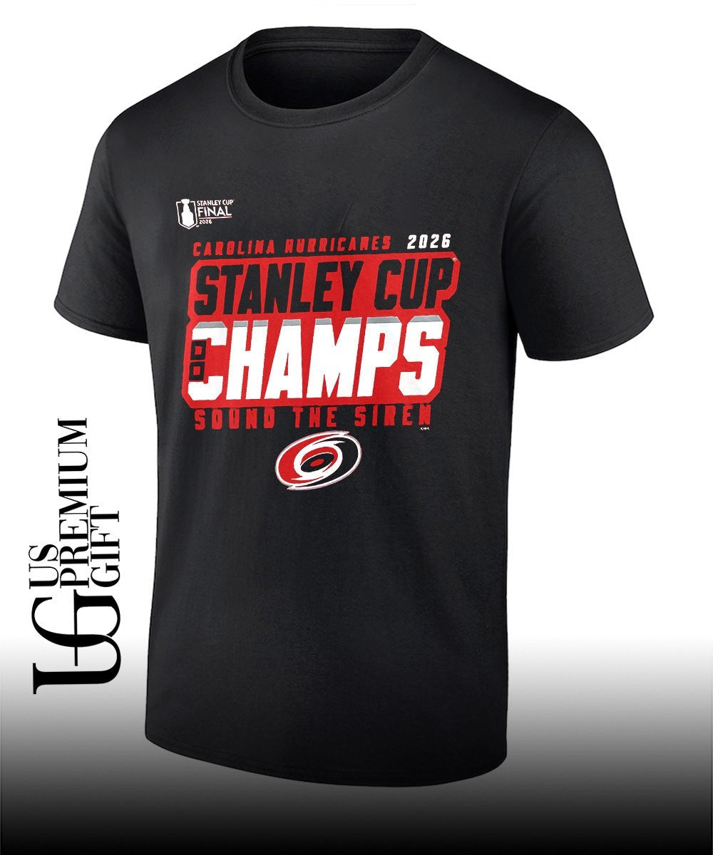 Carolina Hurricanes 2026 Stanley Cup Champions Sound The Siren Hometown shirt Unisex T-shirt, Sweatshirt, Hoodie, Long Sleeve Tee - T-Shirt, Sweatshirt, Hoodie