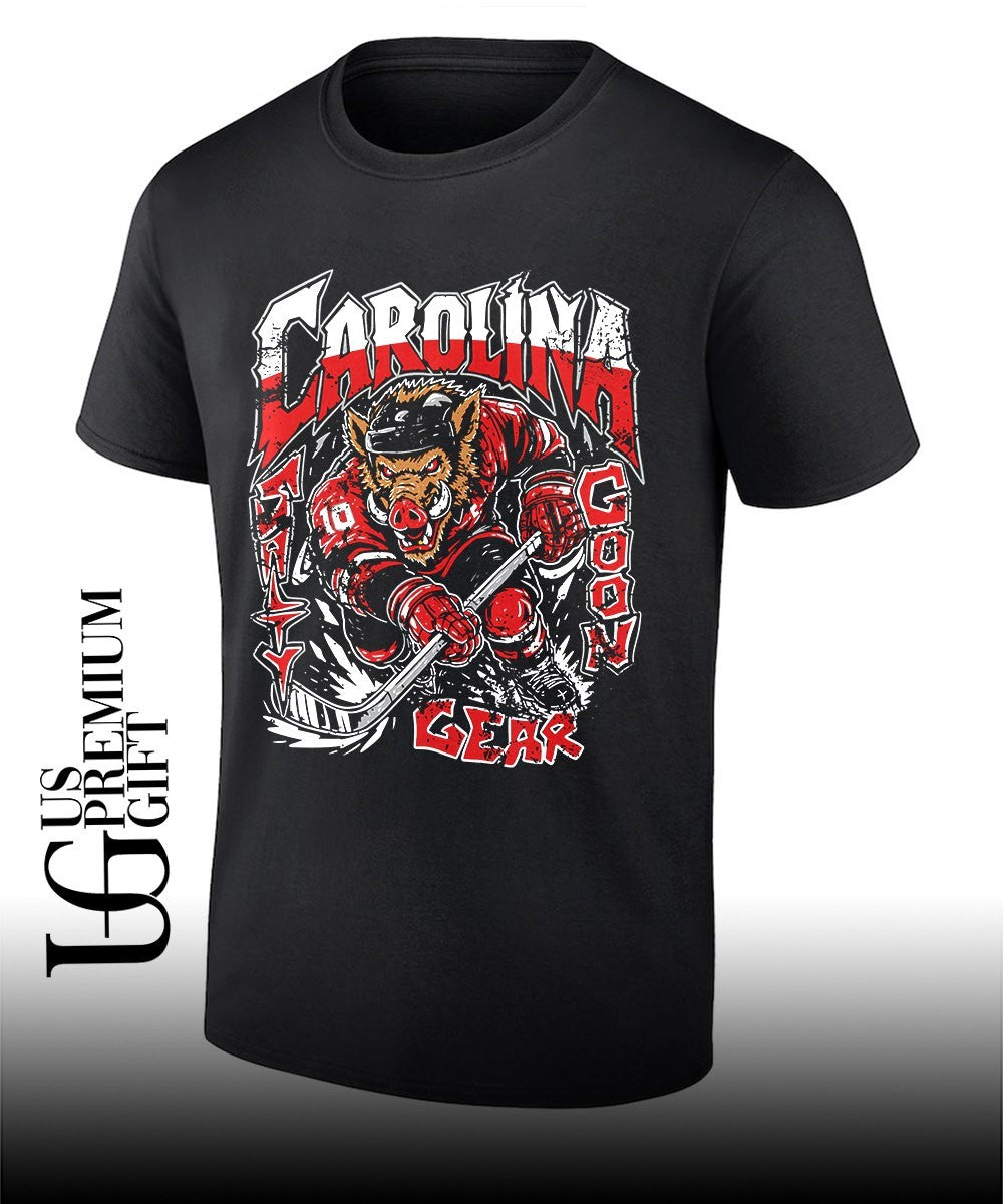 Carolina Hurricanes Ice Hockey Carolina Salty Goon Gear mascot shirt Unisex T-shirt, Sweatshirt, Hoodie, Long Sleeve Tee - T-Shirt, Sweatshirt, Hoodie