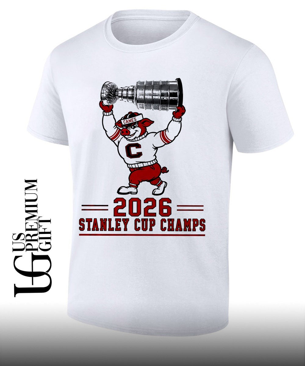 Carolina Hurricanes Stormy mascot 2026 Stanley Cup Champs NHL Hockey sport shirt Unisex T-shirt, Sweatshirt, Hoodie, Long Sleeve Tee - T-Shirt, Sweatshirt, Hoodie
