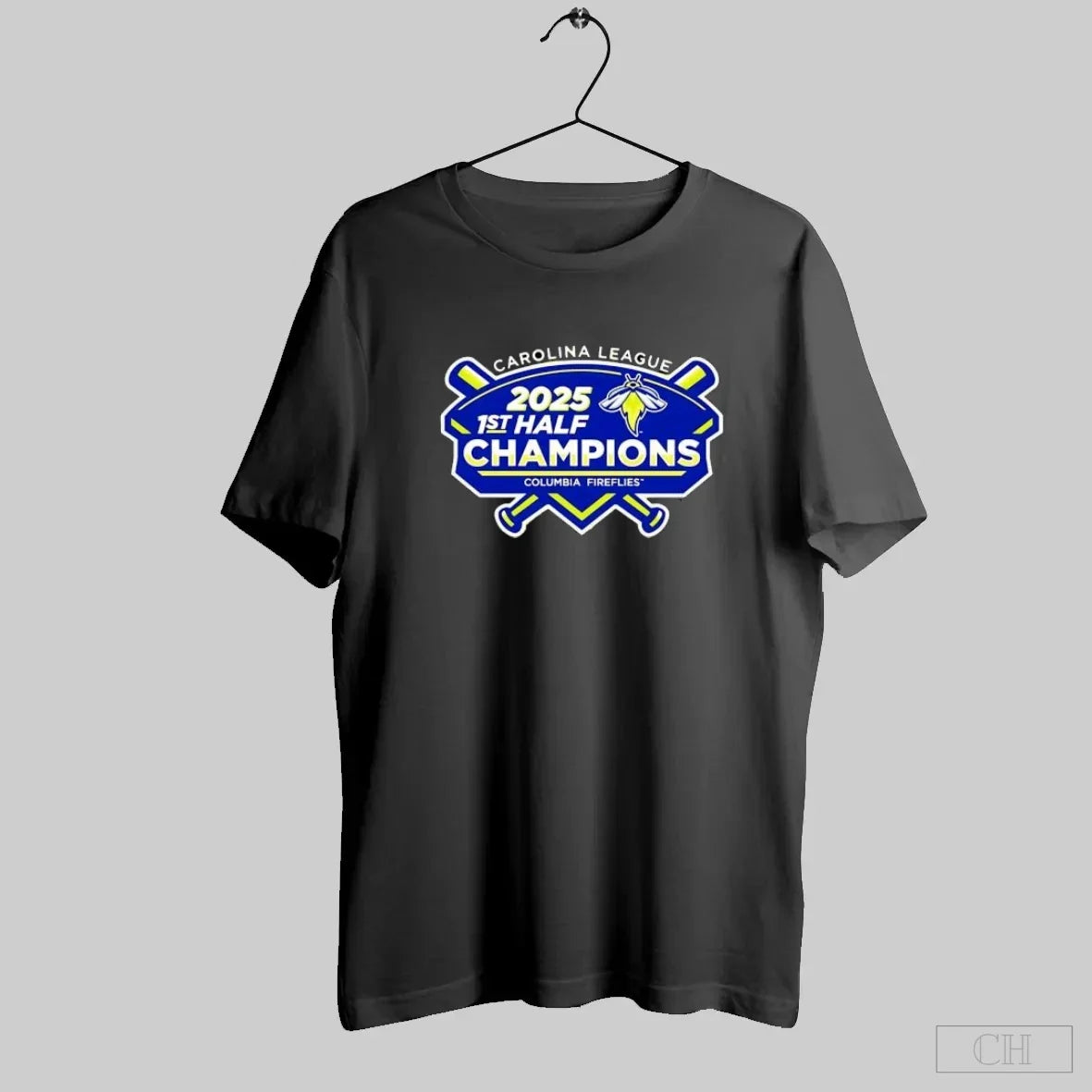Carolina League 2025 1st Half Champions Columbia Fireflies Baseball Bats S Black T-Shirts, Hoodie, Sweatshirt - T-Shirt, Sweatshirt, Hoodie