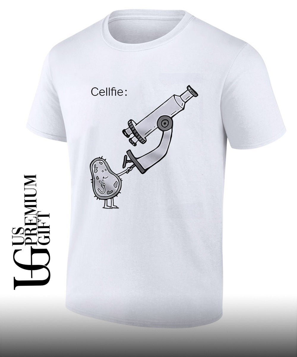 Cellfie Science Biology shirt Unisex T-shirt, Sweatshirt, Hoodie, Long Sleeve Tee - T-Shirt, Sweatshirt, Hoodie