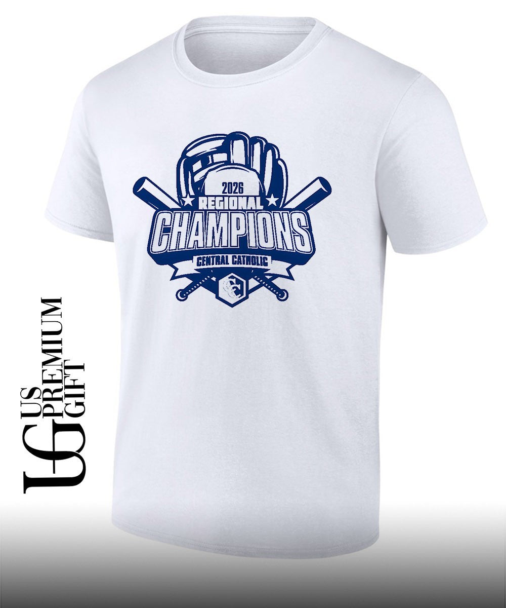 Central Catholic Baseball 2026 Regional Champions shirt Unisex T-shirt, Sweatshirt, Hoodie, Long Sleeve Tee - T-Shirt, Sweatshirt, Hoodie