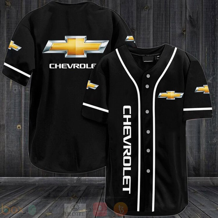 FASHION Chevrolet Baseball Jerseys Botton Shirt Unisex T-shirt, Sweatshirt, Hoodie, Long Sleeve Tee - T-Shirt, Sweatshirt, Hoodie