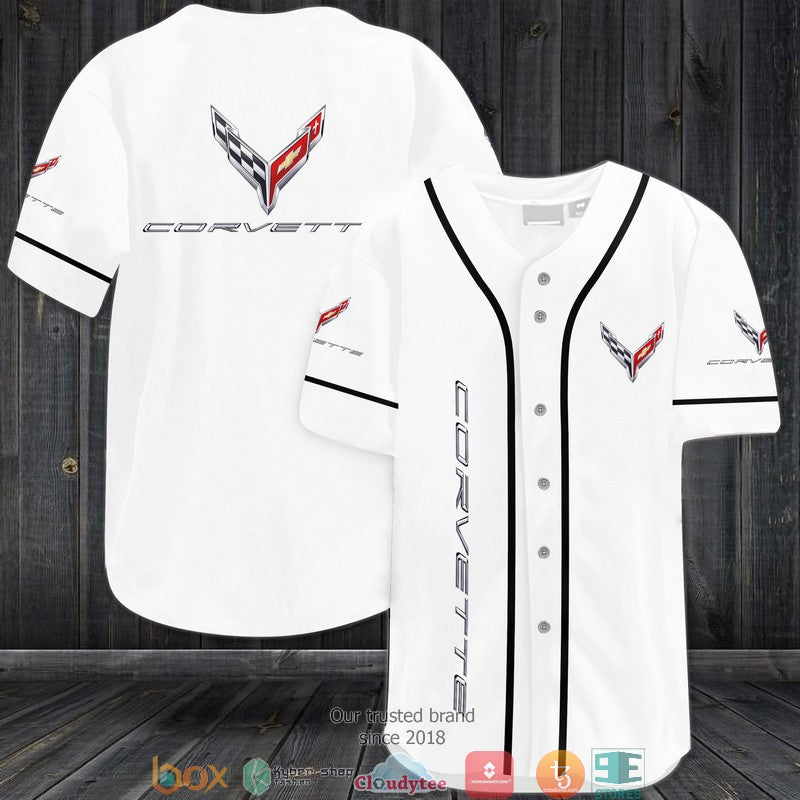 BEST Chevrolet Corvette Baseball Jersey Unisex T-shirt, Sweatshirt, Hoodie, Long Sleeve Tee - T-Shirt, Sweatshirt, Hoodie