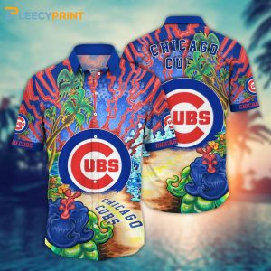 Chicago Cubs MLB Hawaiian Shirt Beachwear Aloha Unisex T-shirt, Sweatshirt, Hoodie, Long Sleeve Tee - T-Shirt, Sweatshirt, Hoodie