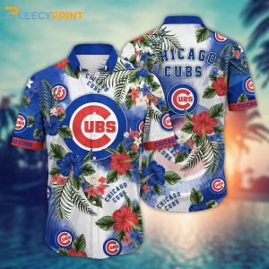 Chicago Cubs MLB Hawaiian Shirt Warm Unisex T-shirt, Sweatshirt, Hoodie, Long Sleeve Tee - T-Shirt, Sweatshirt, Hoodie