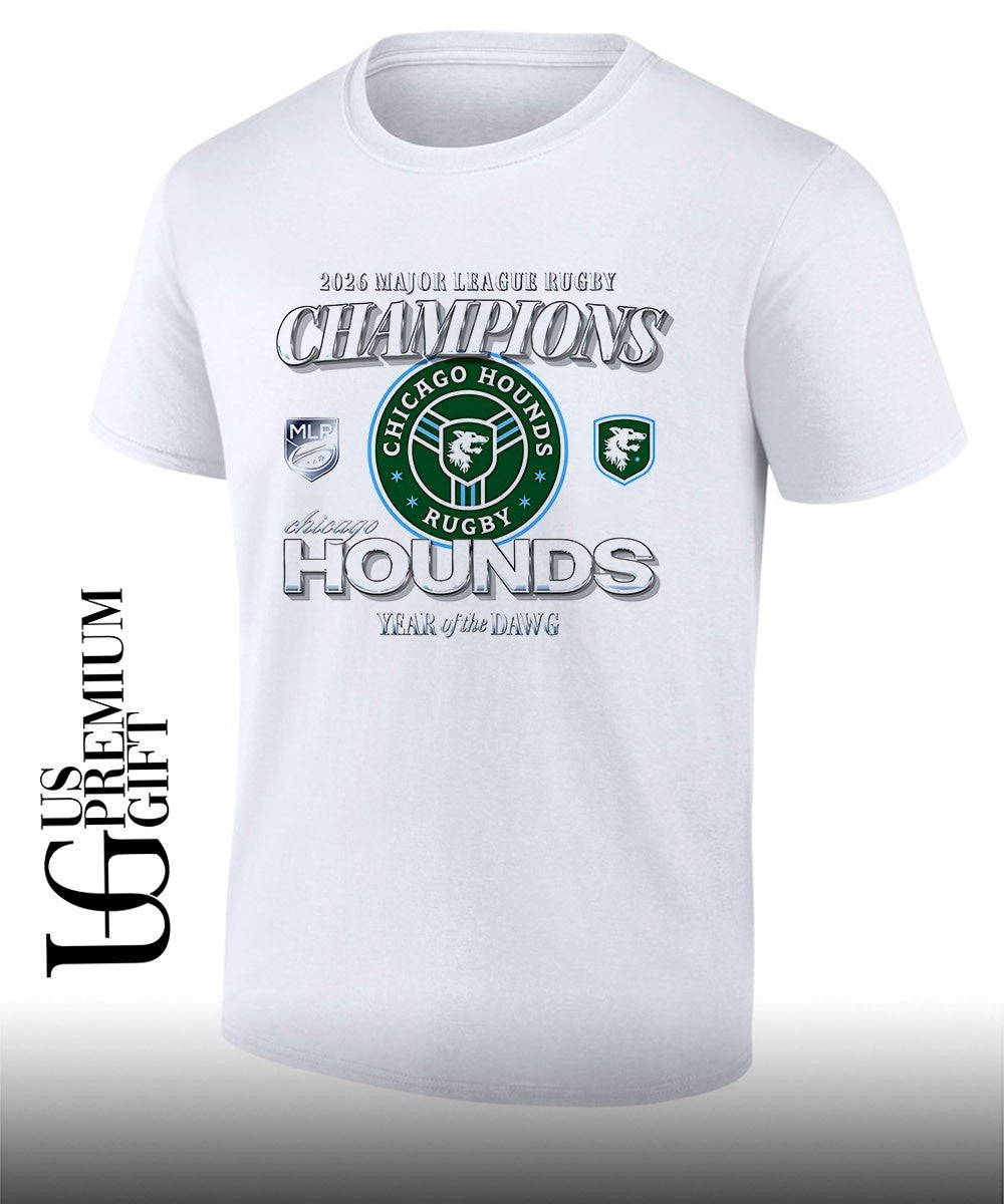 Chicago Hounds 2026 Major League Rugby Champions Year of the Dawg shirt Unisex T-shirt, Sweatshirt, Hoodie, Long Sleeve Tee - T-Shirt, Sweatshirt, Hoodie