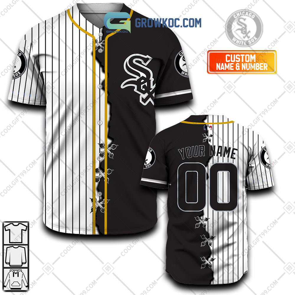 Chicago White Sox MLB Personalized Mix Baseball Jersey Unisex T-shirt, Sweatshirt, Hoodie, Long Sleeve Tee - T-Shirt, Sweatshirt, Hoodie