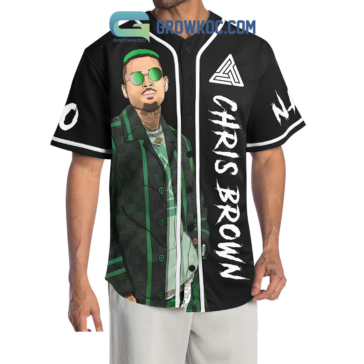 Chris Brown Tour Schedule Of 2024 Personalized Baseball Jersey Unisex T-shirt, Sweatshirt, Hoodie, Long Sleeve Tee - T-Shirt, Sweatshirt, Hoodie