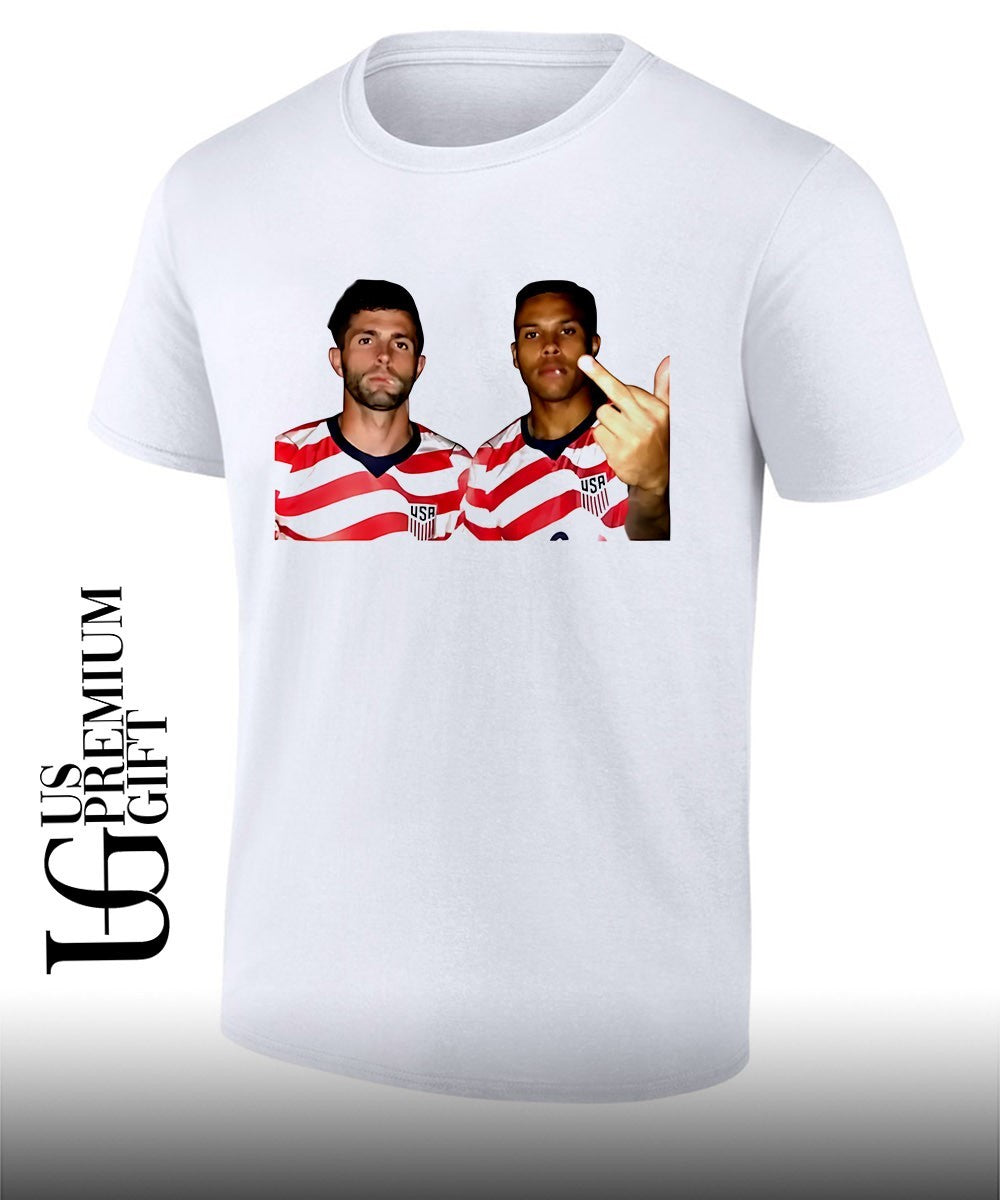 Christian Pulisic Weston McKennie USA Soccer Mens National Team shirt Unisex T-shirt, Sweatshirt, Hoodie, Long Sleeve Tee - T-Shirt, Sweatshirt, Hoodie