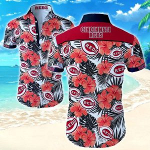 Cincinnati Reds 3D Hawaiian Shirt Men And Women For Fans, Cincinnati Reds Hawaiian Shirt Unisex T-shirt, Sweatshirt, Hoodie, Long Sleeve Tee - T-Shirt, Sweatshirt, Hoodie