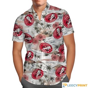 Cincinnati Reds Coolest Aloha Beach Hawaiian Shirt, Cincinnati Reds Hawaiian Shirt Unisex T-shirt, Sweatshirt, Hoodie, Long Sleeve Tee - T-Shirt, Sweatshirt, Hoodie