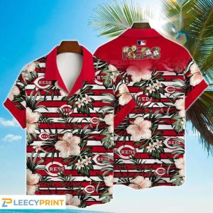 Cincinnati Reds MLB 2024 Hawaiian Shirt For Fans - Cincinnati Reds Hawaiian Shirt Unisex T-shirt, Sweatshirt, Hoodie, Long Sleeve Tee - T-Shirt, Sweatshirt, Hoodie