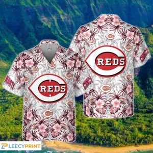 Cincinnati Reds MLB 2024 Team Hawaiian Shirt - Cincinnati Reds Hawaiian Shirt Unisex T-shirt, Sweatshirt, Hoodie, Long Sleeve Tee - T-Shirt, Sweatshirt, Hoodie