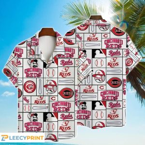 Cincinnati Reds MLB Baseball 2024 Hot Hawaiian Shirt, Cincinnati Reds Hawaiian Shirt Unisex T-shirt, Sweatshirt, Hoodie, Long Sleeve Tee - T-Shirt, Sweatshirt, Hoodie