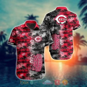 Cincinnati Reds Style MLB Hawaiian Shirt, Cincinnati Reds Hawaiian Shirt Unisex T-shirt, Sweatshirt, Hoodie, Long Sleeve Tee - T-Shirt, Sweatshirt, Hoodie