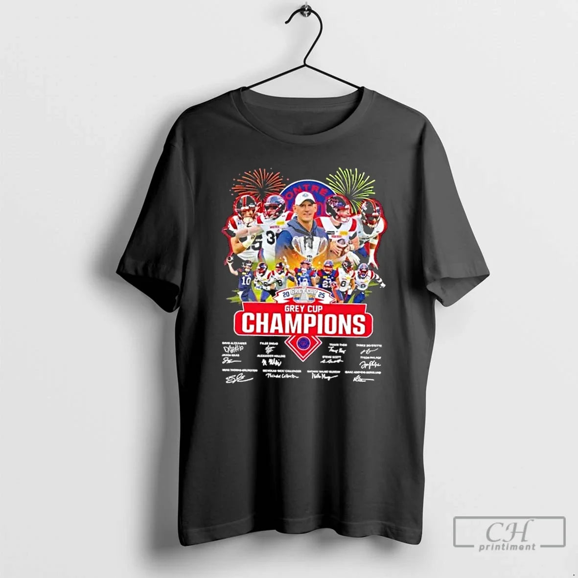 Classic 2025 Grey Cup Champions Davis Alexander Players Montreal Alouettes Signatures T-Shirts, Hoodie, Sweatshirt - T-Shirt, Sweatshirt, Hoodie