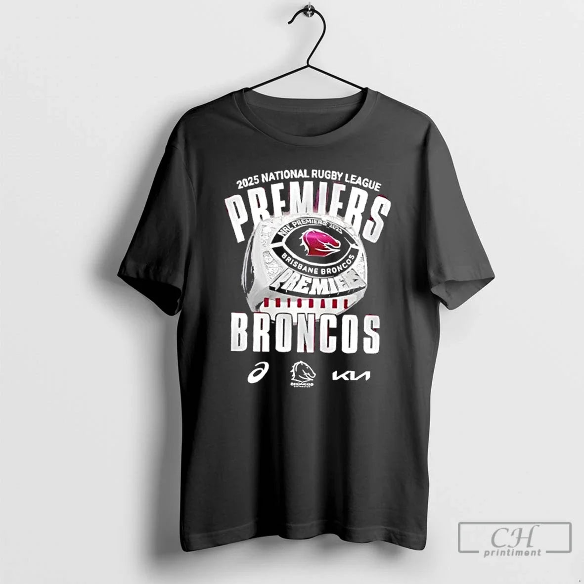Classic 2025 National Rugby League Premiers Were Brisbane Broncos 2 Sided T-Shirts, Hoodie, Sweatshirt - T-Shirt, Sweatshirt, Hoodie