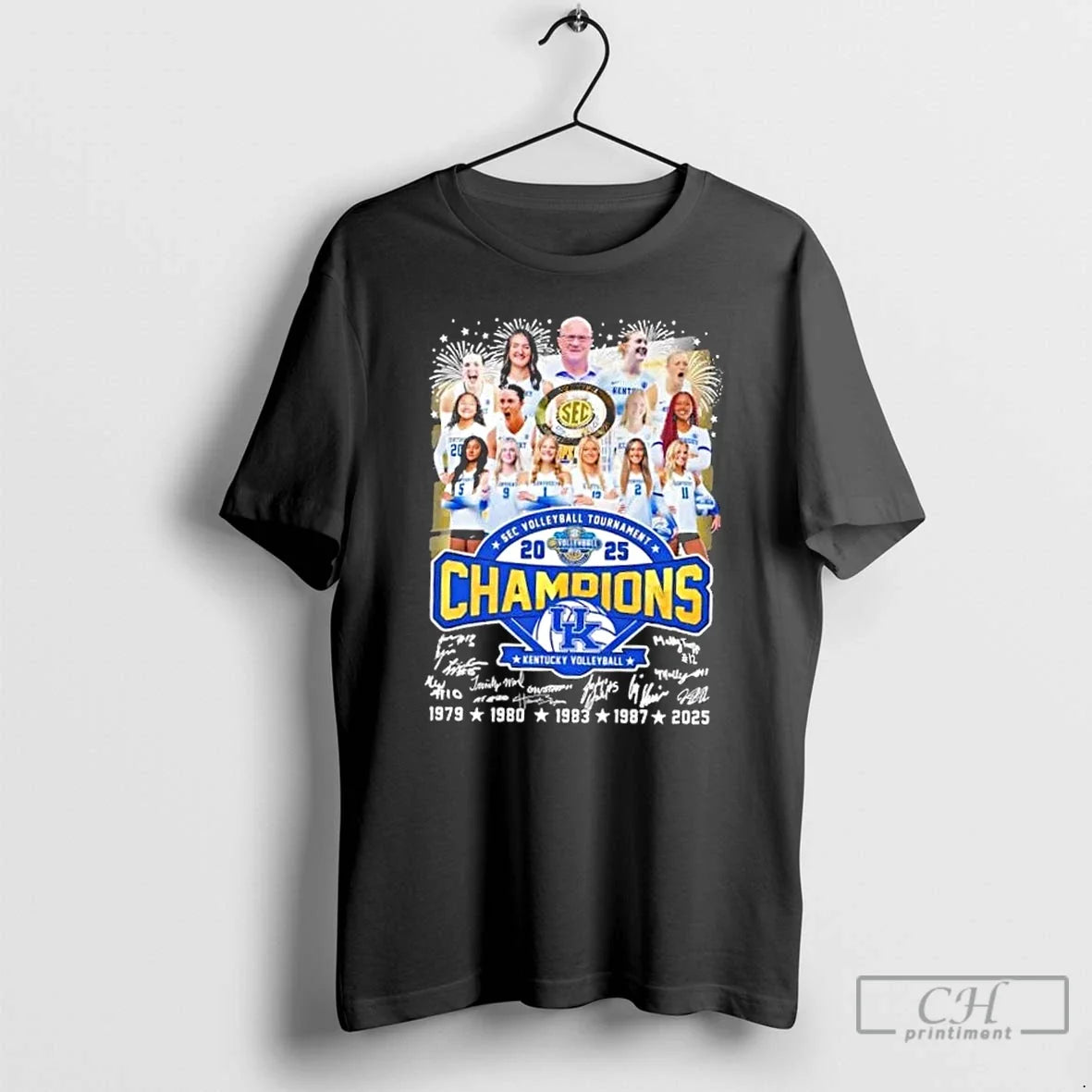Classic 2025 Sec Volleyball Tournament Champions Kentucky Wildcats All Players Signatures T-Shirts, Hoodie, Sweatshirt - T-Shirt, Sweatshirt, Hoodie