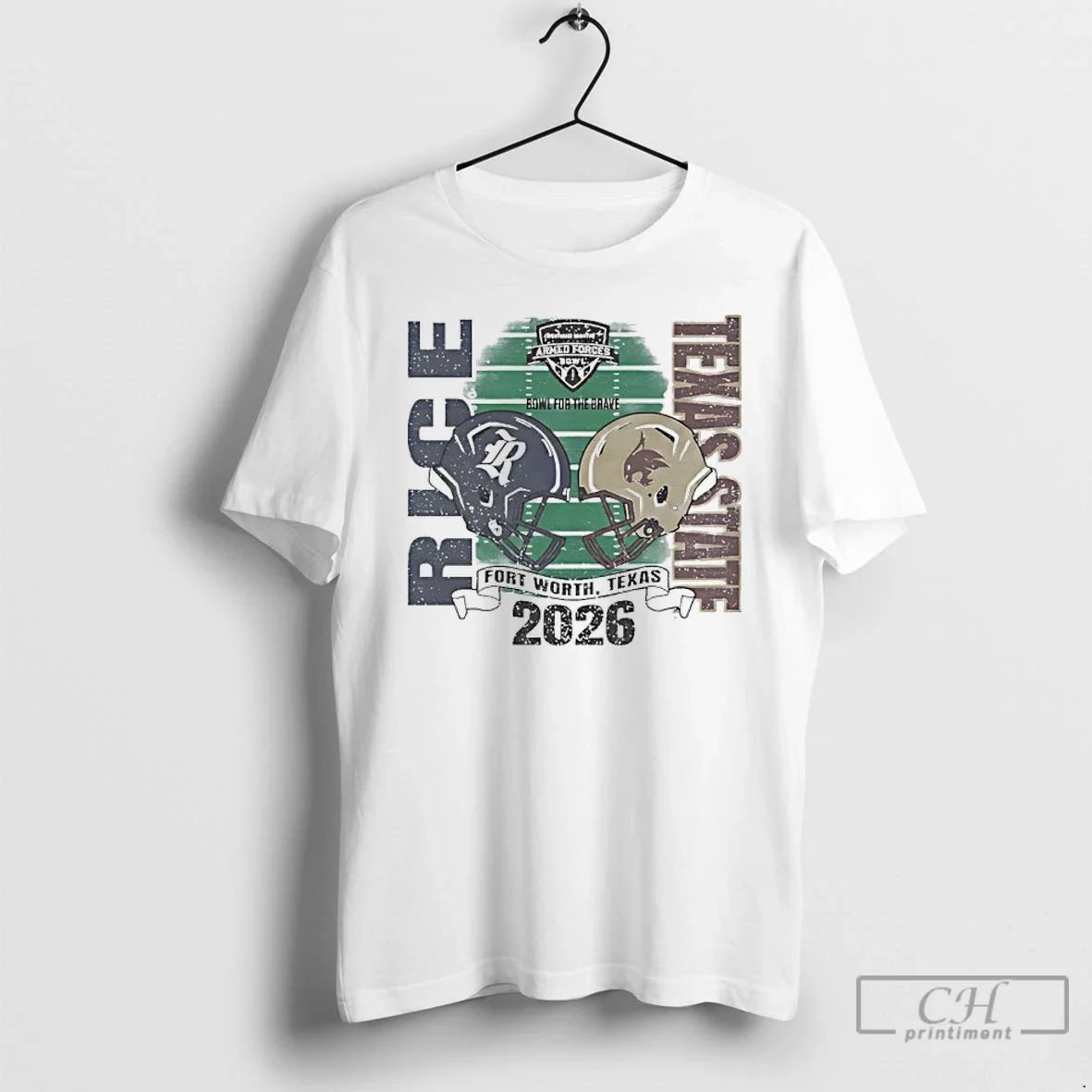 Classic 2026 Armed Forces Bowl Rice Owls Vs Texas State Bobcats Helmets T-Shirts, Hoodie, Sweatshirt - T-Shirt, Sweatshirt, Hoodie