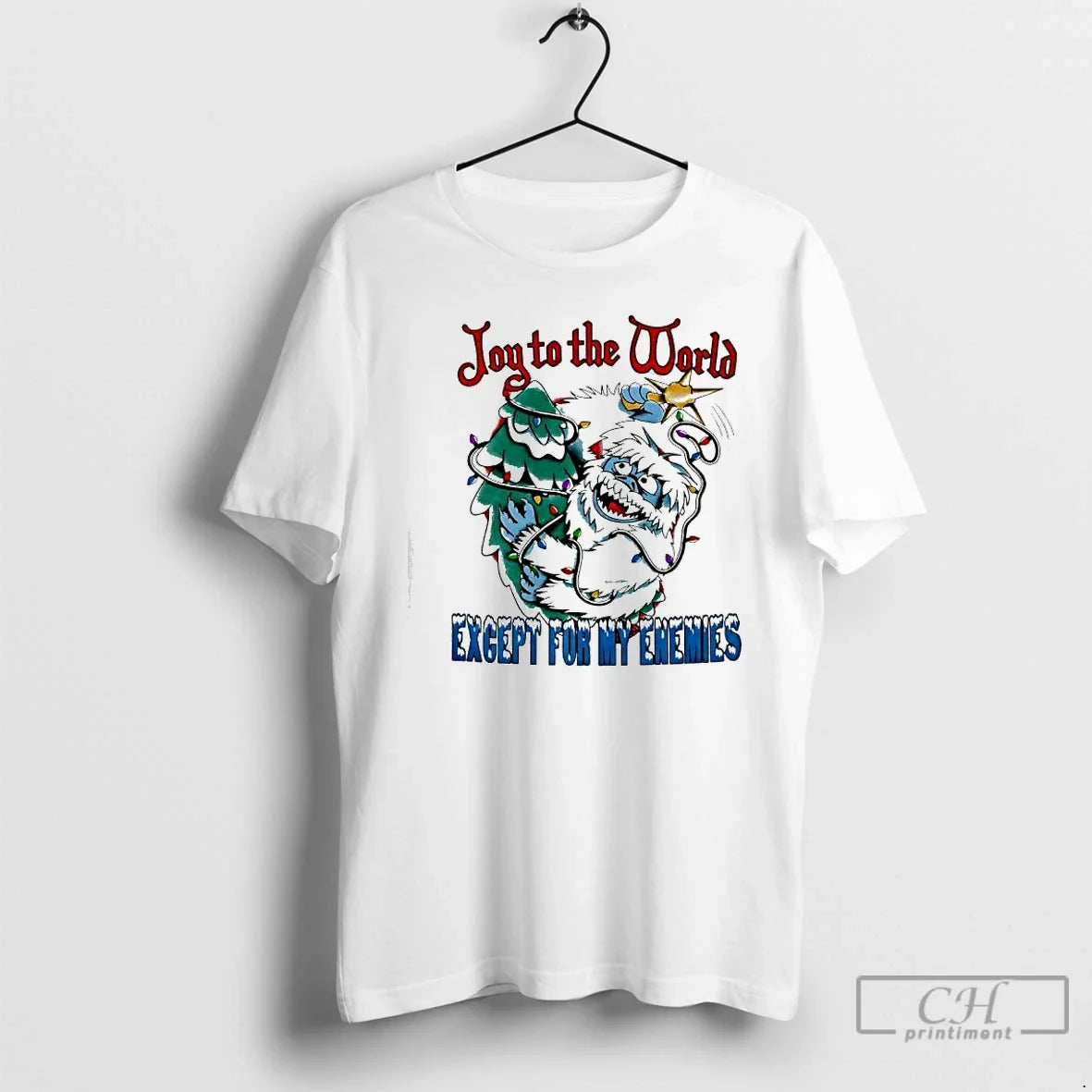 Classic Abominable Snow Monster Joy World Except My Enemies T-Shirts, Hoodie, Sweatshirt - T-Shirt, Sweatshirt, Hoodie