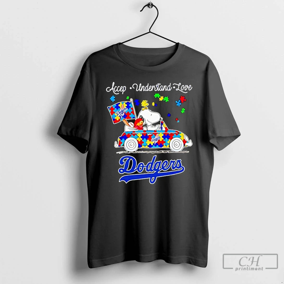 Classic Accept Understand Love Los Angeles Dodgers Austism Day T-Shirts, Hoodie, Sweatshirt - T-Shirt, Sweatshirt, Hoodie