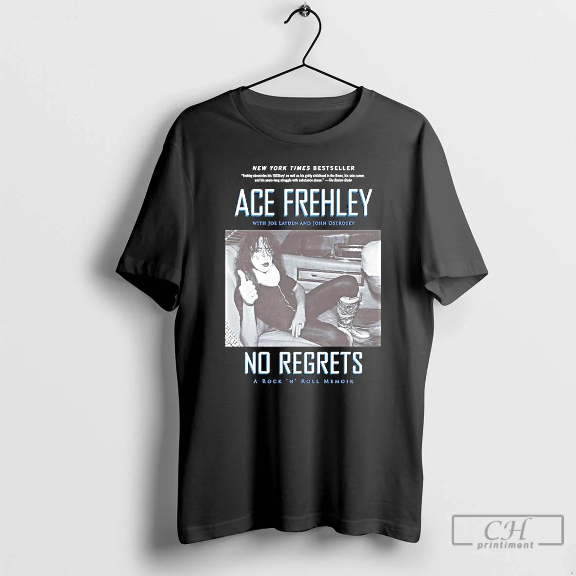 Classic Ace Frehley No Regrets Rock N Roll 1951 2025 T-Shirts, Hoodie, Sweatshirt - T-Shirt, Sweatshirt, Hoodie