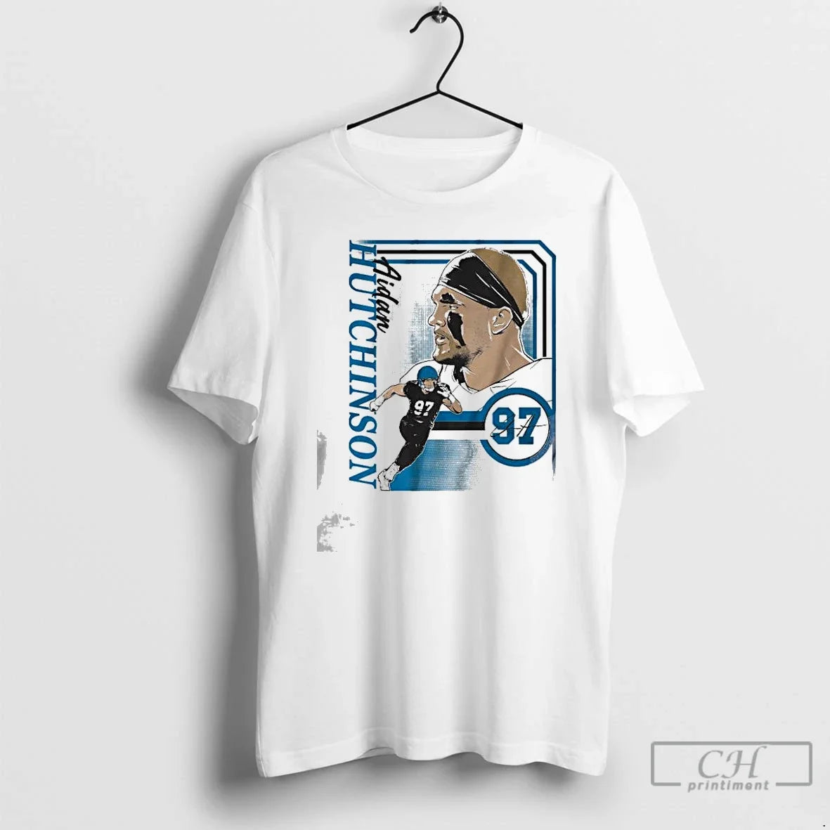 Classic Aidan Hutchinson Collage Frame T-Shirts, Hoodie, Sweatshirt - T-Shirt, Sweatshirt, Hoodie